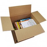 kartonova krabice na knihy